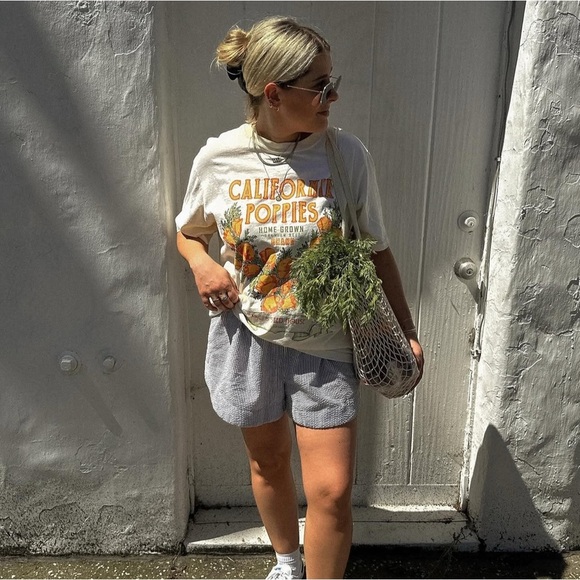 FREE PEOPLE Harvest Vintage California Tee XS - Picture 1 of 5